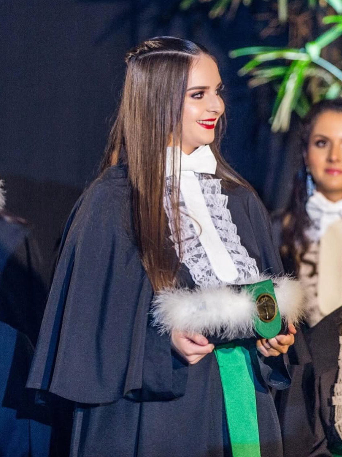 Gabriela Moi, esteticista e cosmetóloga, na formatura